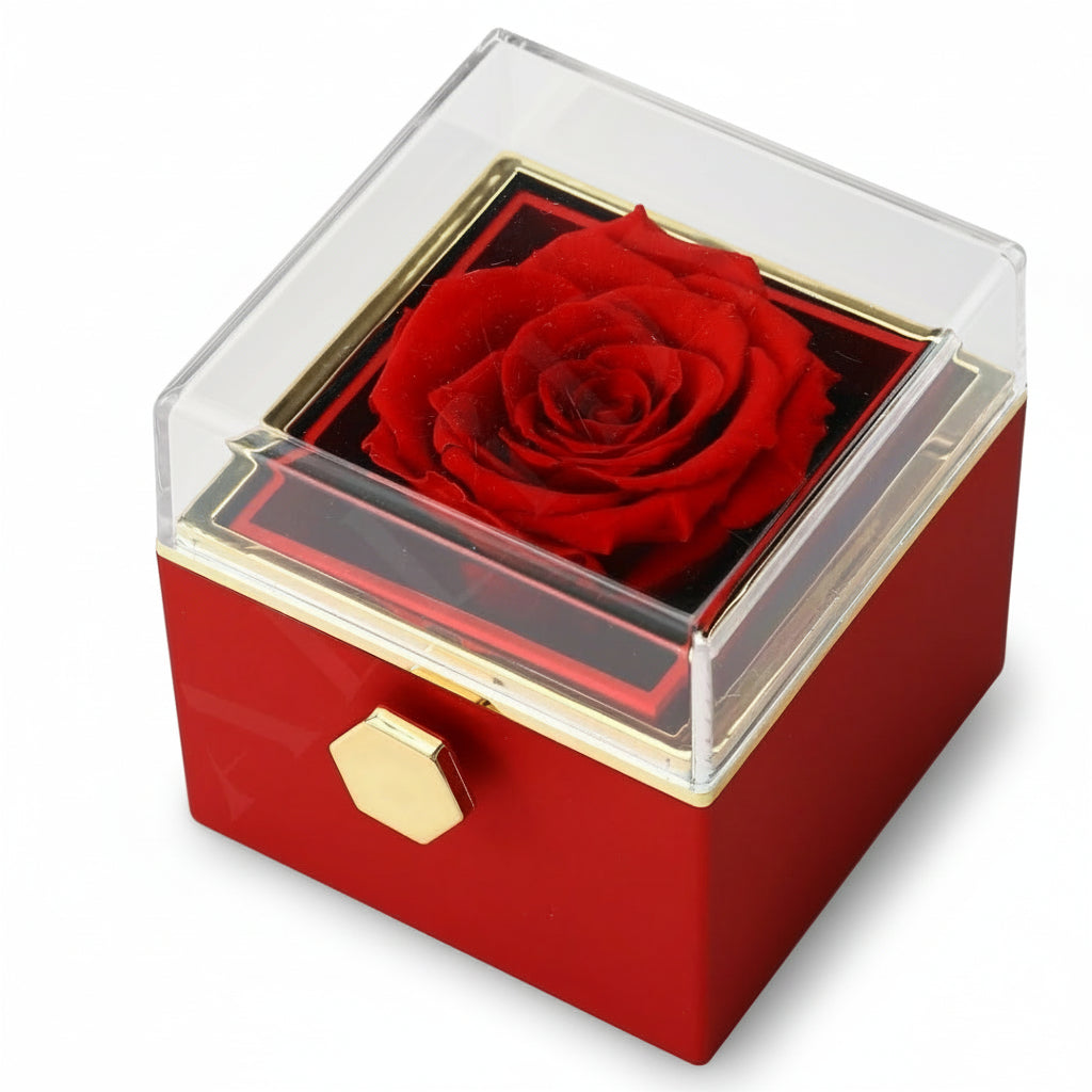 Eternal Rose & Love Necklace